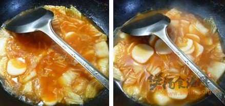大白菜年糕汤的做法