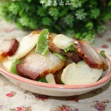 高笋炒腊肉的做法 高笋炒腊肉的做法
