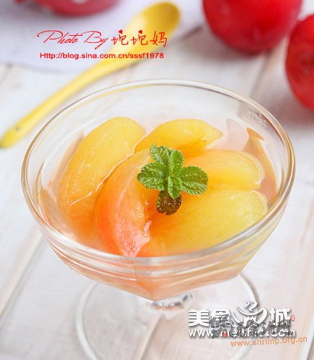 糖水杏桃的做法