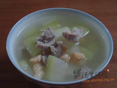 节瓜滚猪瘦肉汤的做法