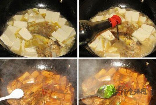 黄花鱼炖豆腐的做法