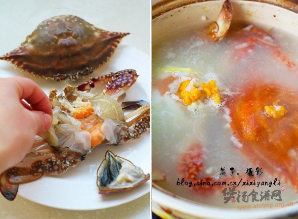 澳门水蟹粥的做法