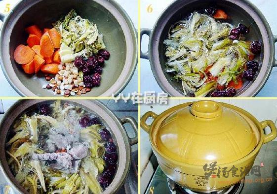 霸王花煲骨头汤的做法