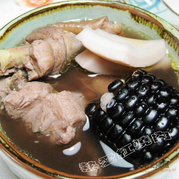 椰香黑玉米鸡煲的做法