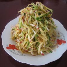 黄瓜丝拌干豆腐丝的做法 黄瓜丝拌干豆腐丝的做法