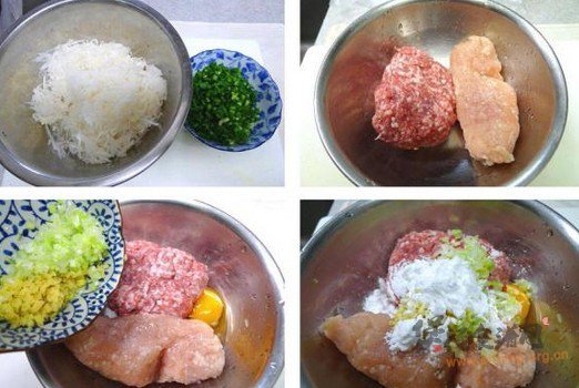 萝卜丝肉丸汤的做法