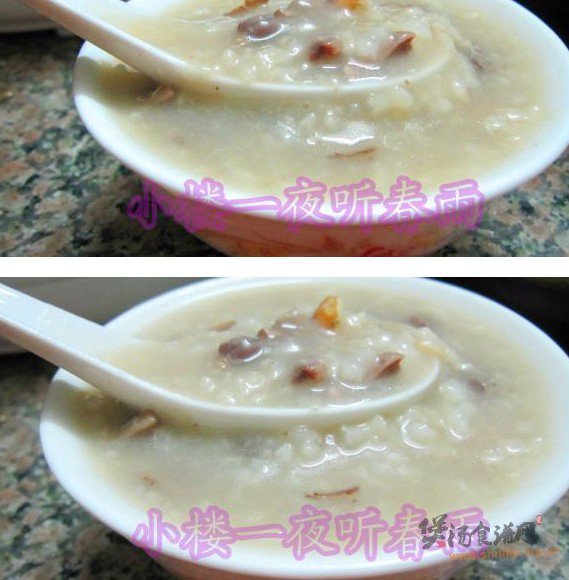 鹧鸪莲子粥的做法