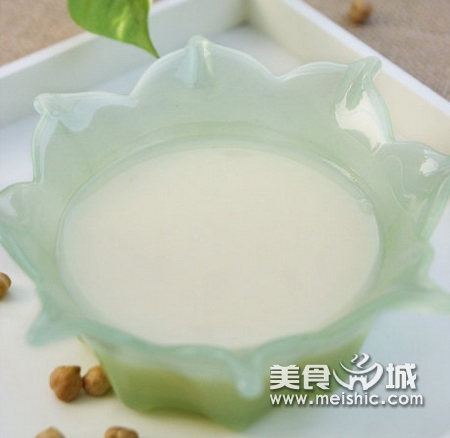 茉莉花豆浆的做法
