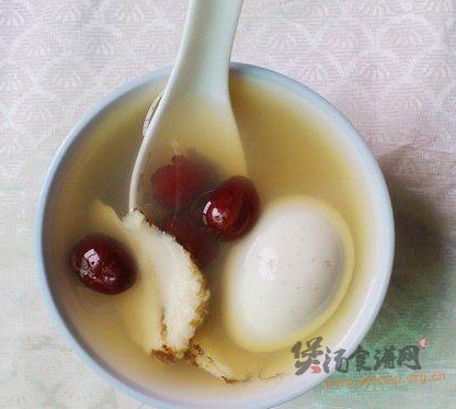 当归红枣鸡蛋汤的做法
