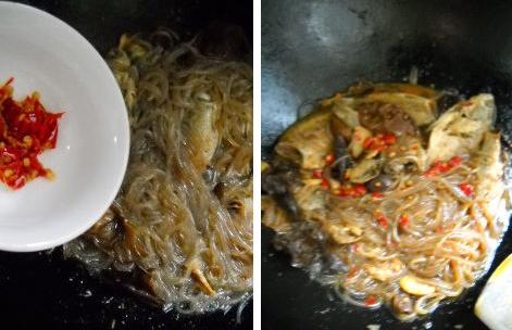 薯粉炖鲫鱼的做法