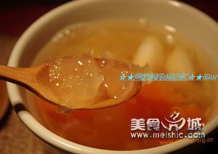 (图)木瓜银耳羹的做法