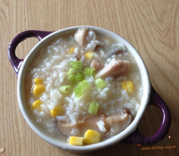 香菇鸡粥的做法