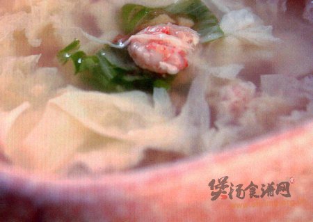 虾仁鹌鹑蛋汤的做法