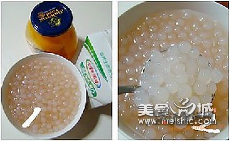 牛奶西米露的做法