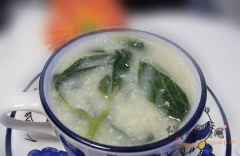 野苋菜咸粥的做法