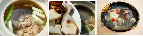 香菇春笋煲鸡汤的做法