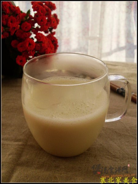 荸荠雪梨豆浆的做法