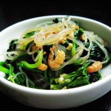 蒜香海米拌菠菜的做法 蒜香海米拌菠菜的做法