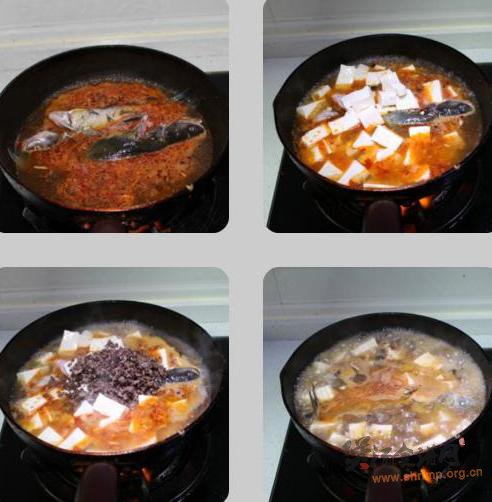 麻婆豆腐炖黄辣丁的做法