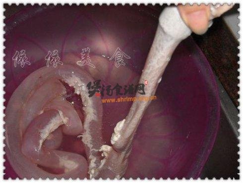 粉肠粥的做法