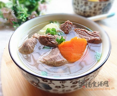 (图)清炖牛肉汤的做法