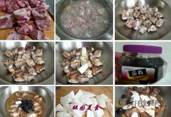 西梅炖小排的做法
