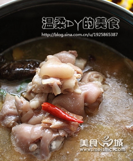 火腿蹄膀的做法