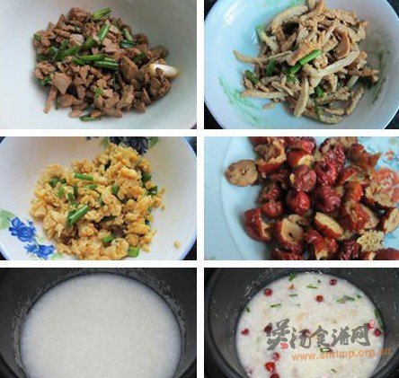 香锅咸粥的做法