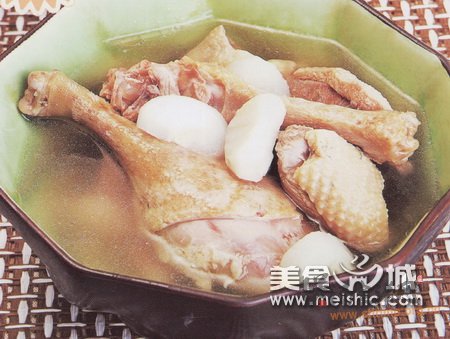 爽口马蹄鸭汤的做法