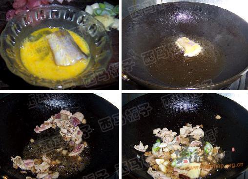 红烧鳕鱼炖木耳的做法