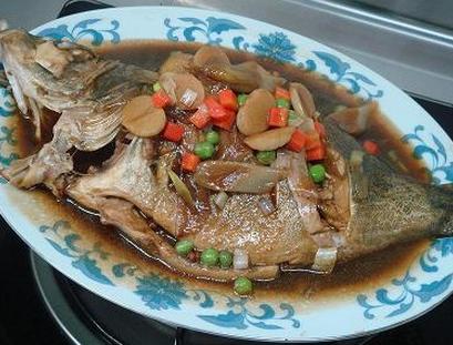 侉炖醋香鱼的做法