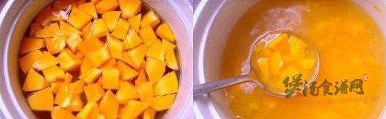 南瓜疙瘩粥的做法