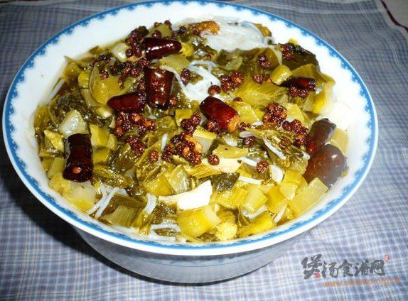 酸菜粉丝汤的做法