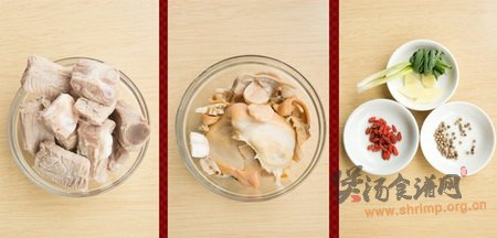 河蚌排骨丝瓜汤的做法