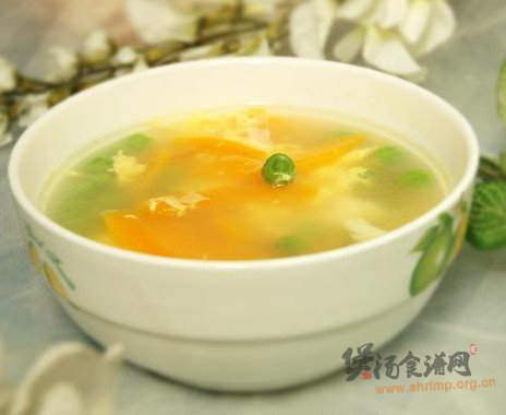 南瓜豌豆汤的做法