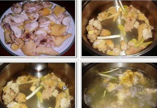 石耳炖鸡汤的做法
