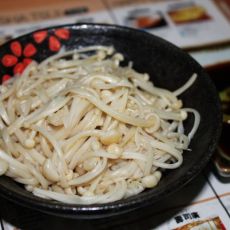 芥末拌金针菇的做法