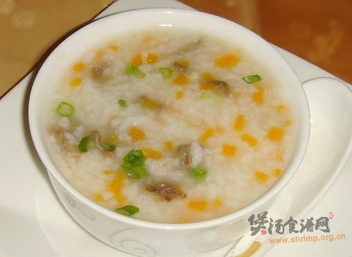 胡萝卜牛肉粥的做法