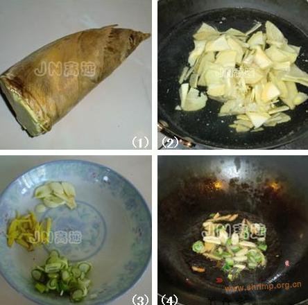 卤鸭炖春笋的做法