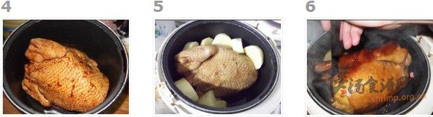 电饭煲美味盐焗鸡的做法
