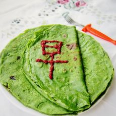 菠菜煎饼的做法 菠菜煎饼的做法