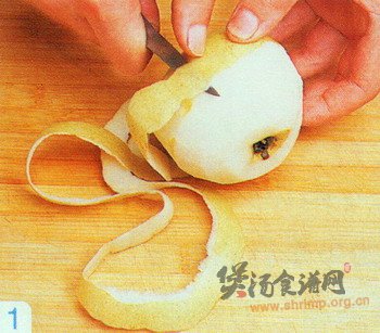 银耳梨片汤的做法