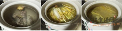 鲜霸王花煲猪骨的做法
