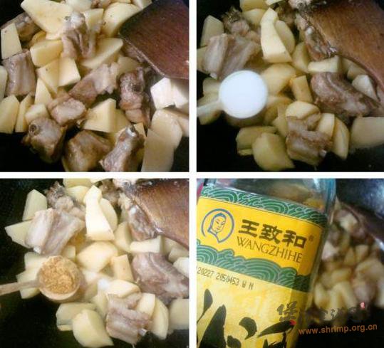 土豆炖小排的做法
