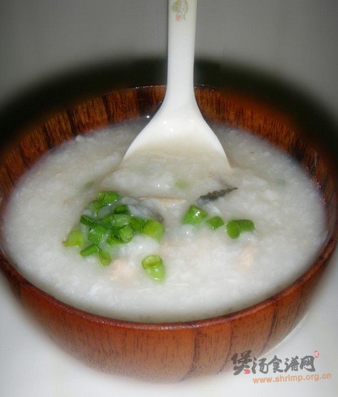 肉片鲫鱼粥的做法