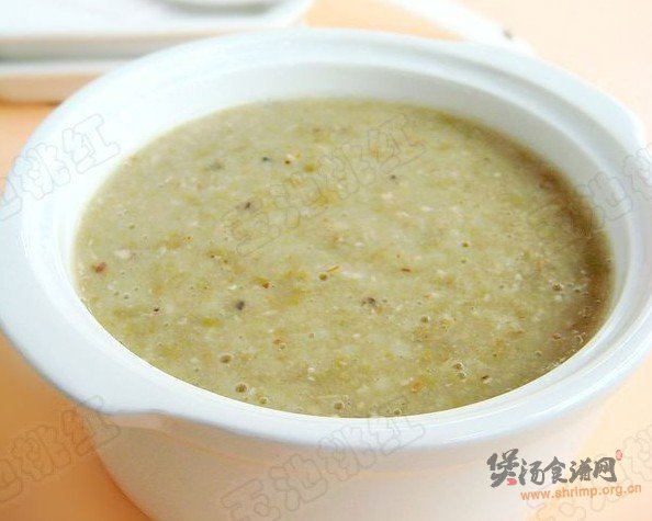 绿豆薏仁粥的做法