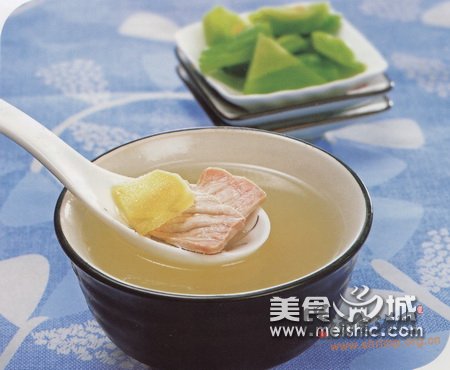 苦瓜滚肉片汤怎么做的做法