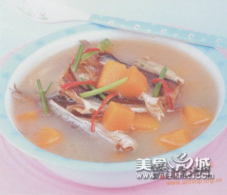 干黄花鱼煲木瓜的做法
