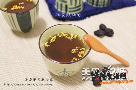 (图)桂花酸梅汤的做法