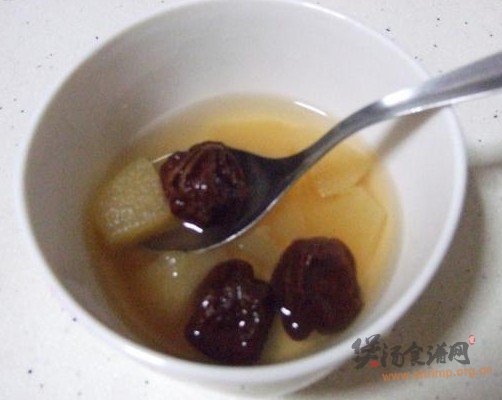 苹果李干汤的做法